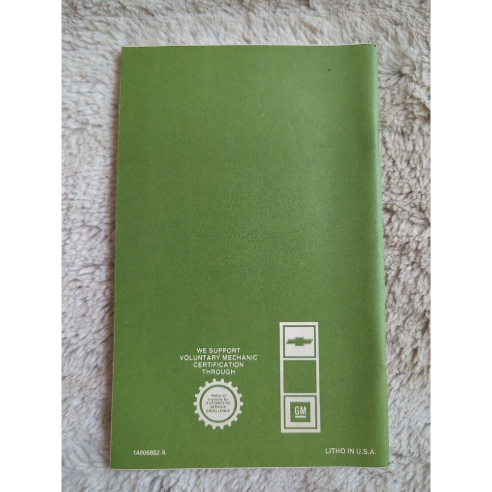 1980 CHEVROLET FULL SIZE VAN ORIGINAL FACTORY OWNERS And Drivers MANUAL SC Vtg - Picture 3 of 3